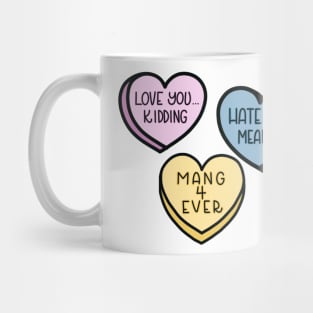 Ginny and Georgia Inspired Candy Hearts Mug